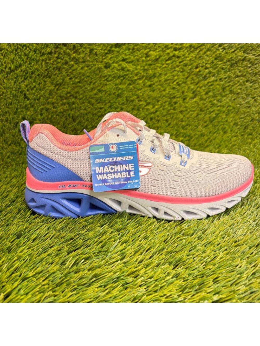 Skechers Glide Step Sport New Appeal Womens Size 9 Gray Running Shoes Sneakers